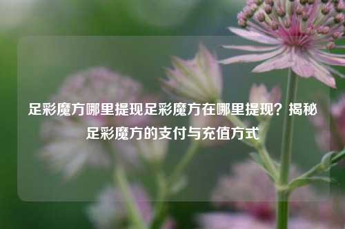 足彩魔方哪里提现足彩魔方在哪里提现？揭秘足彩魔方的支付与充值方式